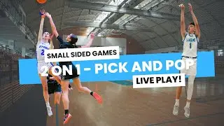 2 on 1 Pick & Pop &ndash; Creating Simple Advantage Reads