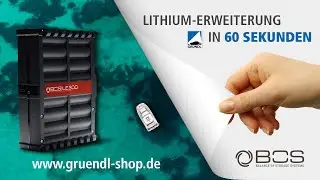 BOS LE300 Installation - Verbinden mit einer Bleibatterie