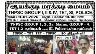 Current affairs | Ayakudi coaching centre free notes