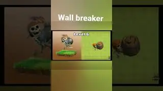 wall breaker level 1 to Max level. #coc# #FIRE EYES#