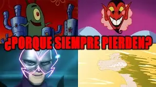 LAS 10 RAZONES POR LA CUAL LOS VILLANOS DE DIBUJOS ANIMADOS NUNCA GANAN