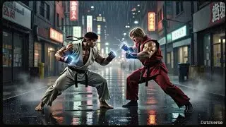 Street Fighter | Reimagining of Arcade Combat #DataVerseLoop #StreetFighter #Gaming #Cinematic #RYU