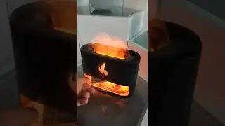 Wholesale Amazon Hot Sales Himalayan Pink Salt Air Flame Humdifiers For Home Bedroom