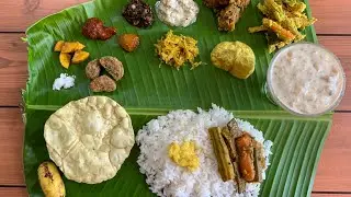 How To Serve Sadya? സദ്യ എങ്ങനെ വിളബാം   ? Sadya Serving Order