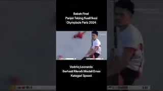 Babak final panjat tebing Olympiade Paris 2024 #olympiadeparis2024 #panjattebing #mendaliemas