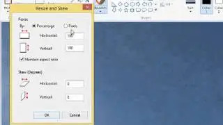 Reducing images sizes in Windows Paint