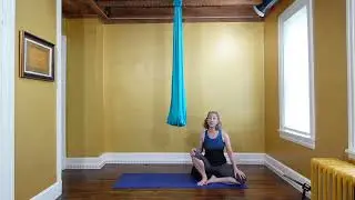 What Will the Restorative Unnata Aerial Yoga Workshop Feel Like?