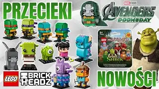 NOWOŚCI i PRZECIEKI LEGO BRICKHEADZ, FORTNITE, SHREK, STAR WARS, MARVEL i SERIE MINIFIGUREK!