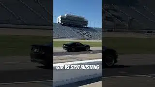 GTR vs Mustang #dragracing #s197mustang #nissangtr #carsofyoutube #cars