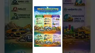 🔋 India's Lithium Sector Explained: Who are the Real Players #stockmarket #stockmarketindia