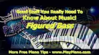 Figured Bass - How To Figure It Out...