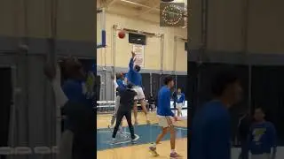 More warm ups with Hocking College