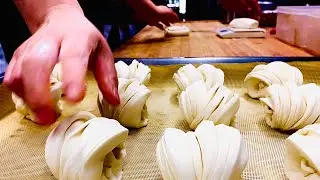 Мощно!!Единственная пекарня в Японии, где можно попробовать китайский хлеб ручной работы