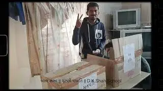 D.K. Shah School In Election Process By Students On Baglash day | #election#Students#School#teacher 