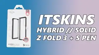 ЕЩЁ один чехол с держателем S Pen! ITSKINS HYBRID // SOLID для Galaxy Z Fold 3: распаковка и обзор!
