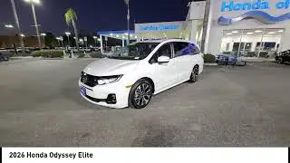 2026 Honda Odyssey Pasadena Los Angeles Glendale Alhambra Cerritos Orange County 1RP00039