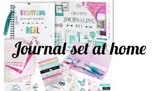 DIY JOURNAL SET| HOW TO MAKE JOURNAL SET AT HOME| HANDMADE STATIONARY #diy #journal #youtube #viral 