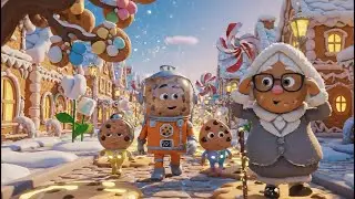 Funny Snack Heroes Save Cookieville | Cinematic Animation for Kids