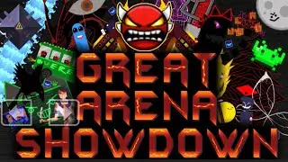 Great Arena Showdown (by AstralityAngel) | Geometry Dash #341