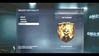 CALL OF DUTY BLACK OPS 1 ps3 campaign veteran difficulty Operation 40