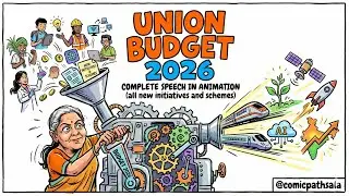 Union Budget 2026 Explained | Full Budget Speech in Animations | New Schemes & Initiatives