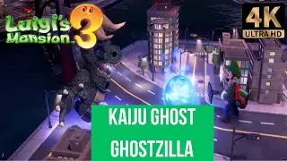 Luigi's Mansion 3 - Boss The Kaiju Ghost / Ghostzilla 4K