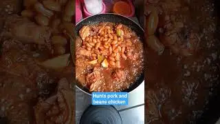 hunt's pork and beans chicken #everyone #food