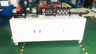 Automatic copper aluminum pipe chipless cut off machine with de coiling and straightening