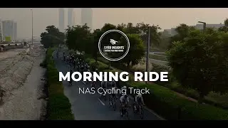 NAS CYCLE TRACK | DUBAI | SOLO MORNING | 4K VLOG | VOICE OVER BY MY SON | 2024
