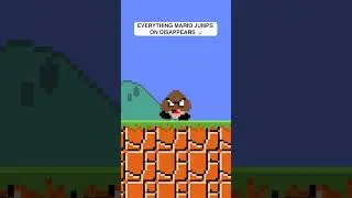 Mario makes Goomba DISAPPEAR!