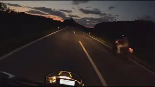 Ride into the sunet with [Fantic xmf 125]