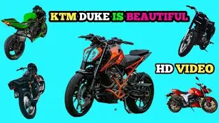 KTM DUKE VS KAWASAKI CHALLENGE FOR VIDEO | KTM DUKE LOVE IS BEAUTIFUL ❤️😍