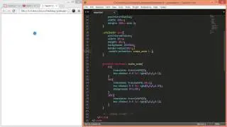 css3 snake preloader animation