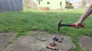 Chris destroys an Alarm Clock