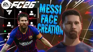 HOW TO MAKE LIONEL MESSI in EA FC 26!! BEST MESSI FACE CREATION for PRO CLUBS & CAREER MODE!!