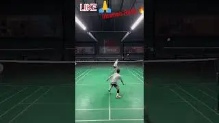 Безумный бадминтонный розыгрыш 😱 | Быстрые смэши, сумасшедшая защита и скорость профессионального...