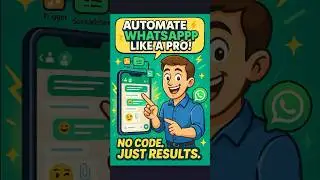 Automate WhatsApp Group Messages in MINUTES with n8n!