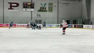 23 Blue open ice hit!!