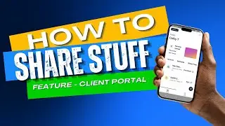 How to Use the Client Portal to Share Documents, Contracts, Estimates, & Files - GoHighLevel (GHL)