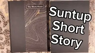 Распаковка книги &laquo;Чёрный телефон&raquo; Джо Хилла &mdash; пронумерованное издание Suntup Press &mdash; искусство Ре...