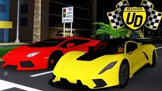 RACING UPDATE w/ NEW CARS in Roblox!! - (Ultimate Driving Simulator)
