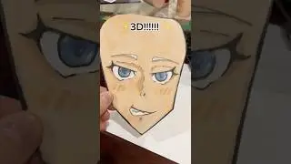 Making 3D layered art of Chuuya (Pt. 1)  #bsd #art #sketchbook #chuuya #layers