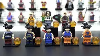 8 Dragon Ball Minifigures Brick Sets Show