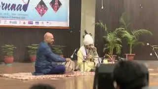 Bhai Anshdeep singh taus with Ustad Madhuresh bhatt ji Solo at jammu university