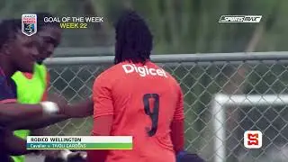 Rodico Wellington's long range strike for Tivoli vs Cavalier is the JPL goal of the week for MW22!