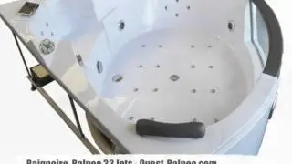 Baignoire Balneo d'Angle 32 jets massants - 899&euro; - Ouest-Balneo.com
