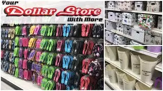 HUGE Dollar Store Full Tour (NO MUSIC)