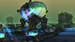 Rolling intencity - fractal animation by Mandelbulb 3d