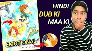 Your Lie in April Anime Hindi Dubbed Review | Mx Player | Your Lie in April Series Review Hindi