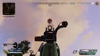 Sniping with an LMG- Spitfire-ApexLegends
